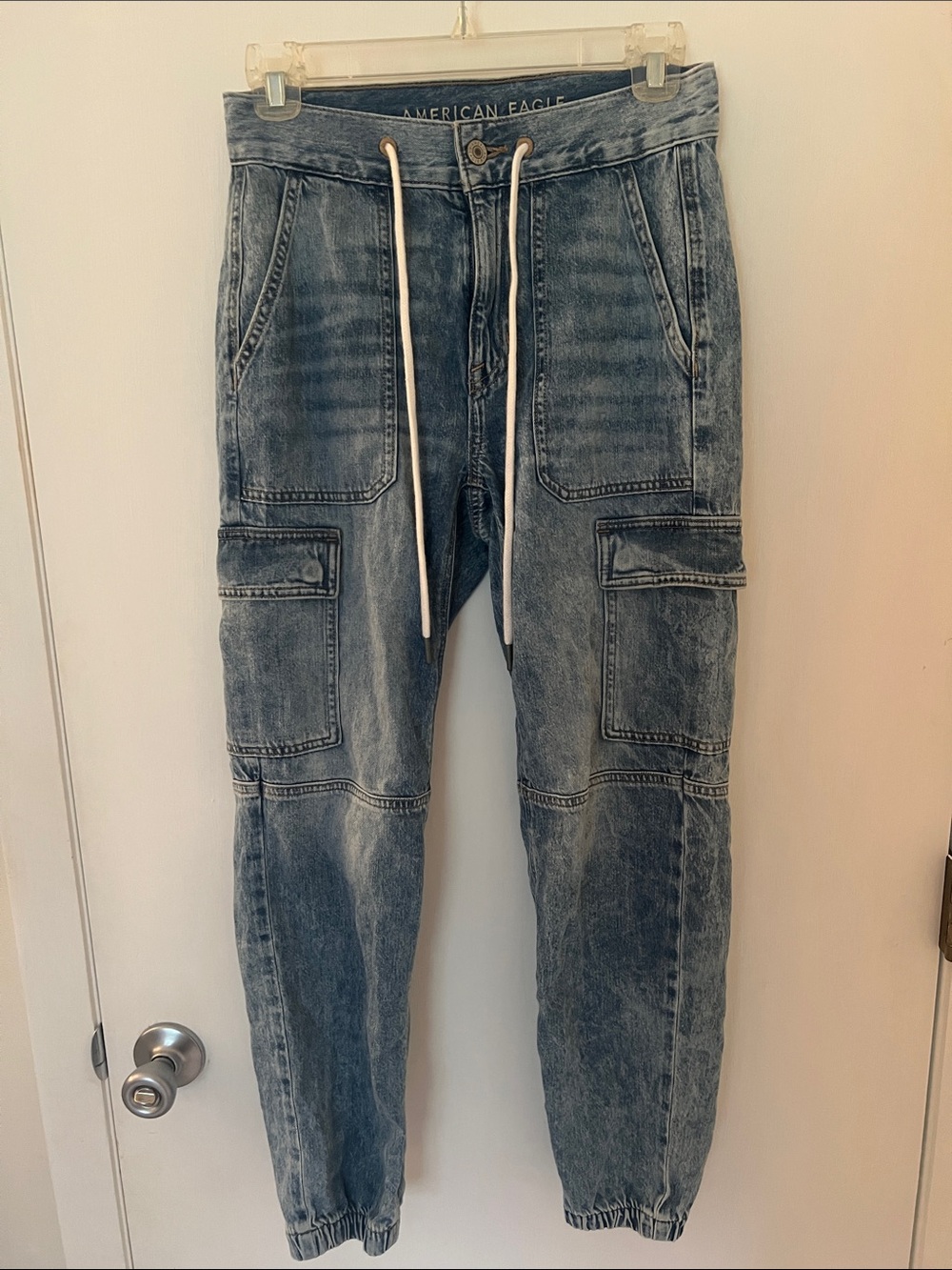 American Eagle Cargo Pocket Jogger Jeans Women’s 0